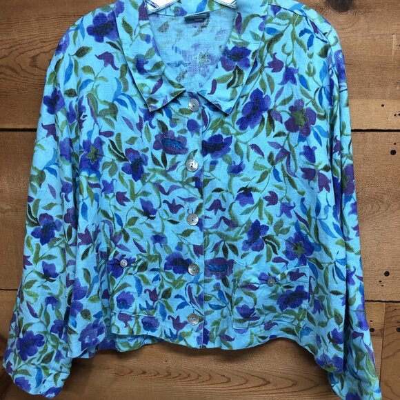 HABITAT Clothes To Live In Button Up Shirts Tops Womens Size Medium Lot of 2 - Picture 5 of 10